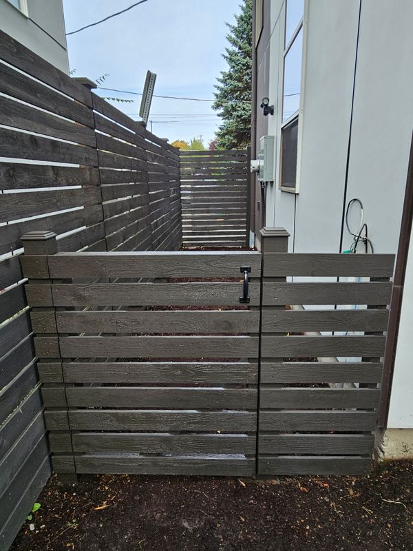 Small Backyard Fence