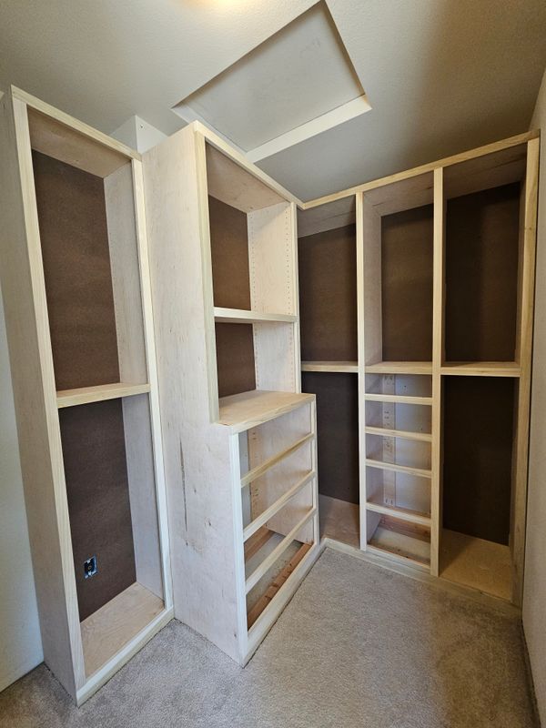 Built-In Master Closet