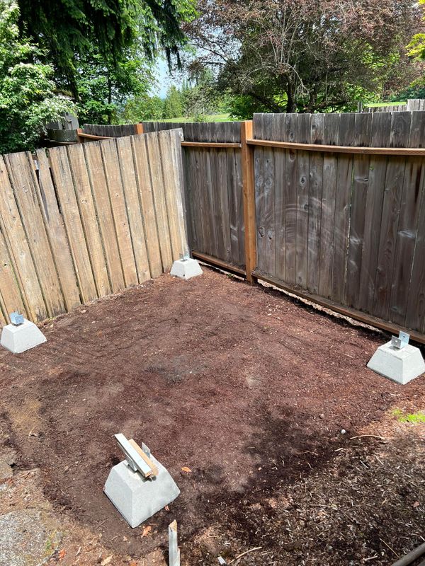 Lean-To Shed Build